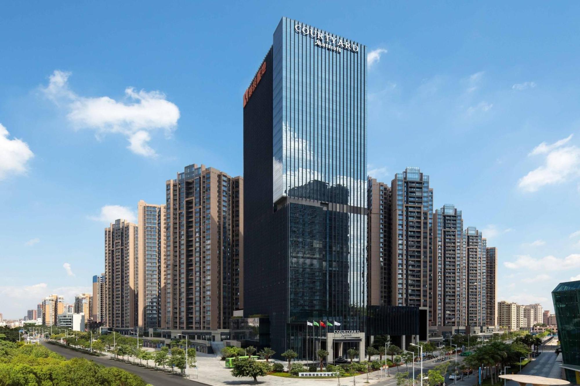 Courtyard By Marriott Shenzhen Bao'An Hotel Exterior foto